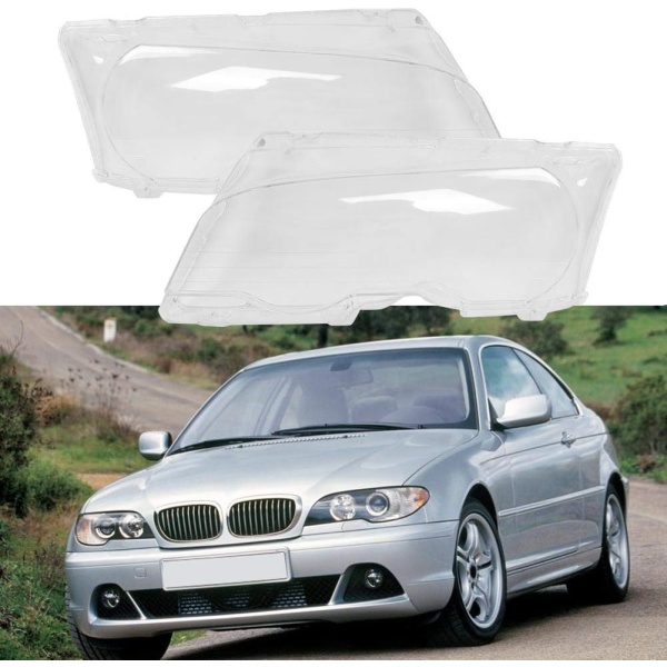 Set 2 Buc Sticla Far Dreapta + Stanga Am Bmw Seria 3 E46 1998-2003 Coupe / Cabrio Non Facelift HB010